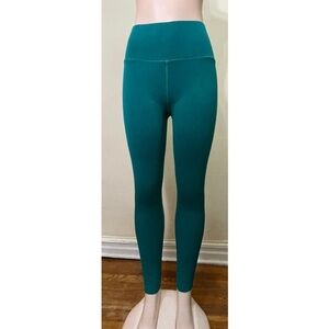 Fabletics SculptKnit Turquoise Leggings